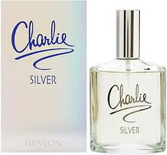 Charlie Silver by Revlon for WomenEau De Toilette Spray, 3.4 Ounce
