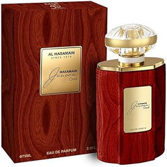 Al Haramain Junoon Oud for Unisex Eau de Parfum Spray, 2.5 Ounce