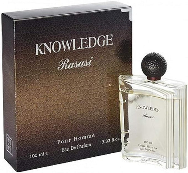 (Knowledge for Men)  Eau De Parfum 95ML (3.2 oz)by RASASI Perfumes