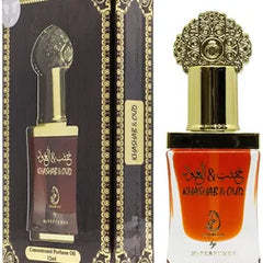 Arabiyat Khashab & Oud Concentrated Perfume Oil For Unisex, 12 ml