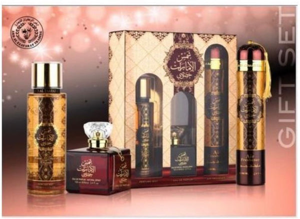 Shams Al Emarat perfumes set 3 pcs