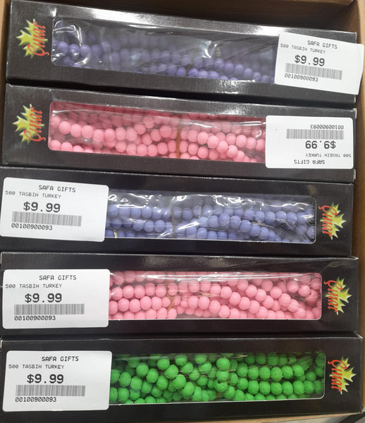 500 Rose Scented Rosary (Pink ,Green ,and Purple)