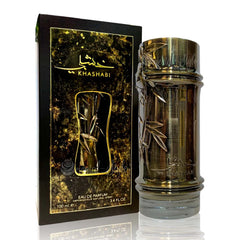Lattafa Perfumes Khashabi Eau de Parfum Spray for Men, 3.4 Ounce