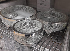 Iron silver dry fruits Box, Box Capacity