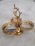 Dessert Dividing Plate Creative Cake Display Stand for Party Wedding Cookies