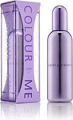 Colour Me Violet by Milton-Lloyd - Perfume for Women - Amber Floral Vanilla Scent - Opens with Citrus