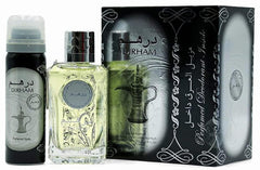 Ard al Zaafaran Dirham 2 Pc Spray Set for Unisex (3.4 Ounce Eau de Parfum + 1.6 Ounce Deodorant)