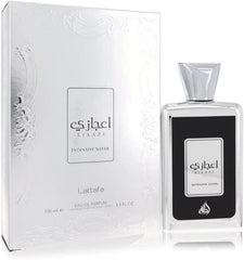 Lattafa Ejaazi Intensive Silver for Unisex Eau de Parfum Spray, 3.4 Ounce ,1 ,1.0 count ,100.0 milliliters