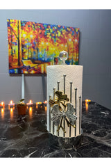 Butterfly Metal Paper Towel Holder