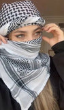 Authentic - New Arab - Yasser Arafat Palestinian - Shemagh - Keffiyeh Scarf by VAIFLEX