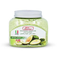 Avocado Whitening Scrub For Face & Body (500g)