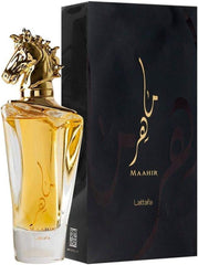Green Velly Lattafa Imported Long Lasting Luxury Perfume Maahir Gold Premium Refreshing Oud and Musk Fragrances Eau De Parfum 100 ml