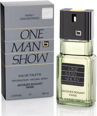 Jacques Bogart One Man Show for Men, Eau De Toilette Spray 3.4-Ounce