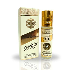 Oud Mood Roll-On Perfume Oil - CPO 10ML (0.34OZ) by Ard Al Zaafaran | Long Lasting, Miniature Perfume Oil For Men & Women.