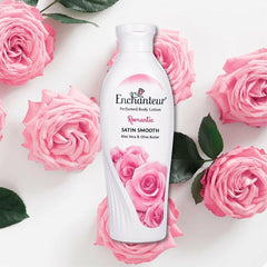 Hover to zoom Have one to sell? Sell it yourself Enchanteur Romantic Perfumed Body Lotion with Aloe Vera & Olive Butter 250 ml