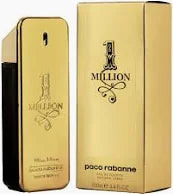 Paco Rabanne One Million by Edt Spray, 3.4-Ounce ( orginal)
