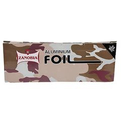 Zanobia Aluminum Hookah Foil – 35 MIC