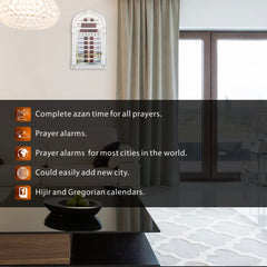 Azan Clock Al-Harameen 4008