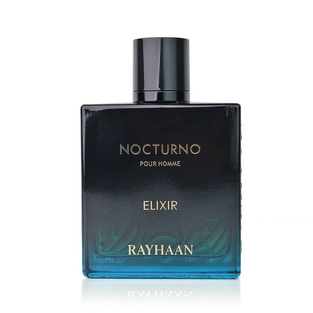 Rayhaan Nocturno Elixir is a 100 ml Eau de Parfum
