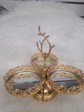 Dessert Dividing Plate Creative Cake Display Stand for Party Wedding Cookies