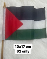 Small Palestine flags