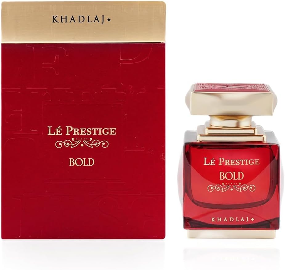 Khadlaj Le Prestige Bold for Unisex Eau de Perfume Spray, 3.4 Ounce