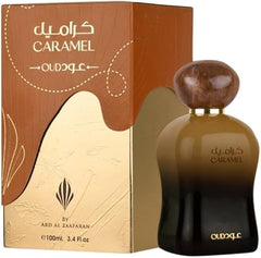 Ard Al Zaafaran Caramel Oud Eau de Parfum Spray for Unisex, 3.4 Ounce