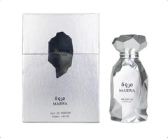 Arabiyat Prestige Marwa Eau de Parfum, 100ml, Silver For Men Made in UAE