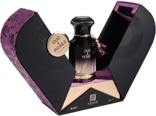 OUD & ROSES Eau de Parfum - 60 ML by Ahmed Al Maghrebi