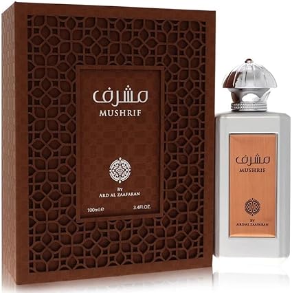 Mushrif Eau de Parfum Spray for Unisex, 3.4 Ounce