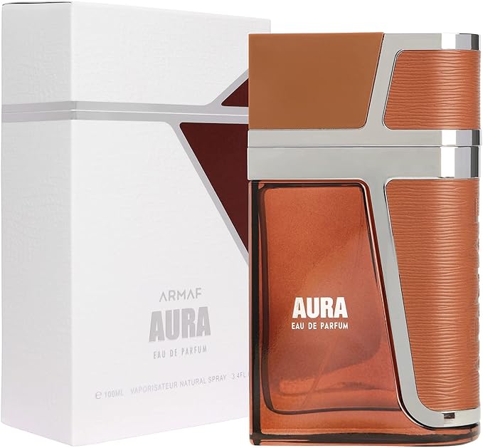 Armaf Aura for Men Eau de Parfum Spray, 3.4 Ounce