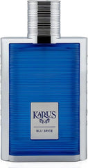 Khadlaj Karus Blu Spice for Unisex Eau De Parfum Spray, 3.4 Ounce