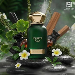 Ignite Oud by Ahmed Al Maghribi for Unisex - 2.02 oz Extrait de Parfum Spray
