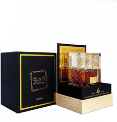 Lattafa Khamrah for Unisex Eau de Parfum Spray, 3.4 Ounce