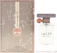 Lattafa Atlas for Unisex Eau De Parfum Spray, 1.85 Ounce