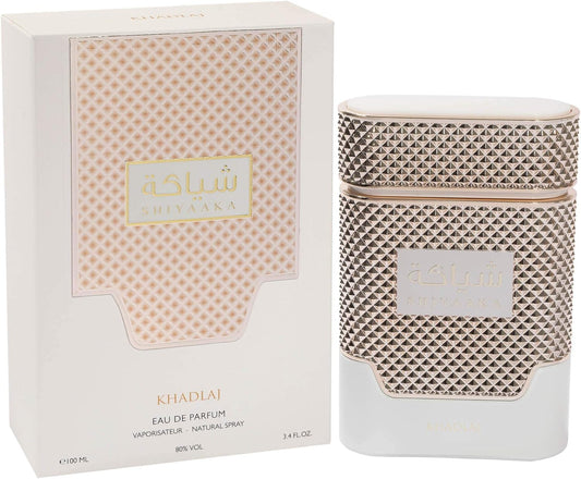 Khadlaj Shiyaaka White For Eau De Parfum For Women 3.4 oz (100 ml)