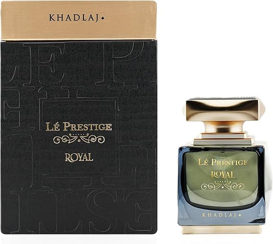 Khadlaj Le Prestige Royal for Unisex Eau De Parfum Spray, 3.4 Ounce