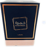Lattafa Khamrah for Unisex Eau de Parfum Spray, 3.4 Ounce