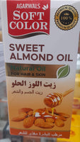 Sweet Almond oil for hair & skin