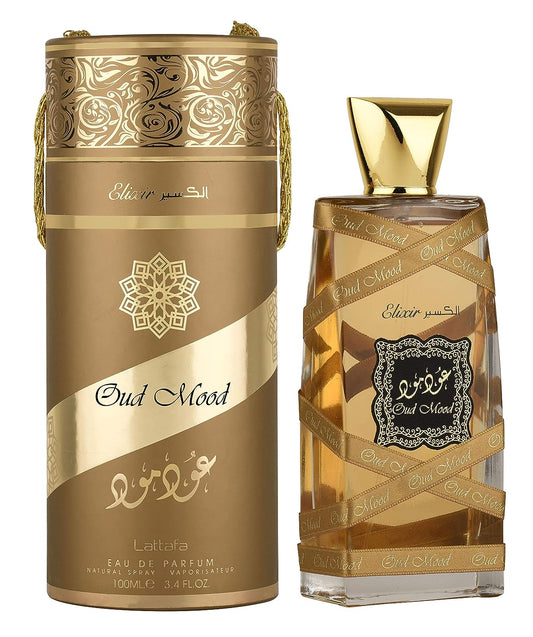 Lattafa Oud Mood Elixir for Unisex Eau de Parfum Spray