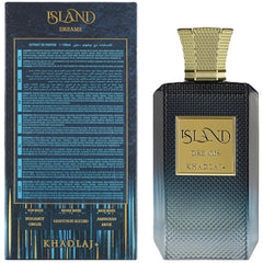 Khadlaj Island Dreams – Fruity, Floral, Woody, Musky – Extrait de Parfum Long-Lasting Fragrance for Unisex, 3.4 Ounce