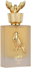 Shaheen Gold for Unisex Eau de Parfum Spray, 3.4 Ounce from Lattafa