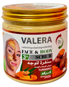 Turmeric face & body scrub