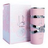 Lattafa Yara for Women Eau de Parfum Spray, 3.40 Ounce / 100 ml
