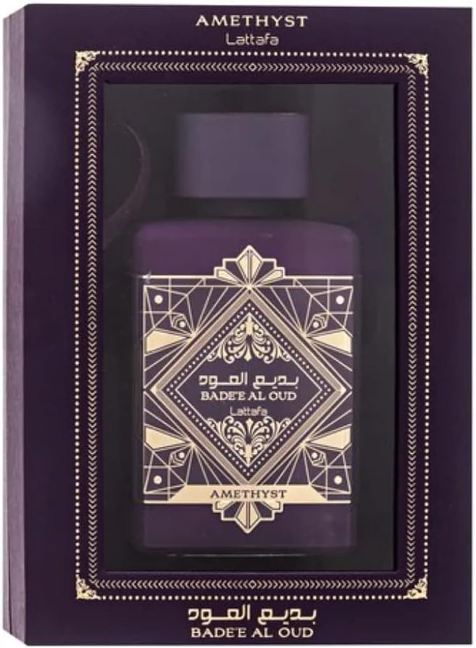 Lattafa Bade'e Al Oud Amethyst for Unisex Eau de Parfum Spray