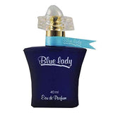Blue Lady with Deo for Woman EDP - Eau De Parfum 40ML (1.3 oz) | Romantic Pour Femme Spray | Refreshing blend of Jasmine with Musk and Vanilla | by RASASI Perfumes