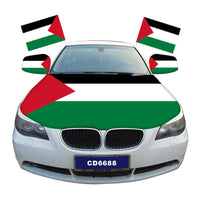 Palestine flags car Hood cover