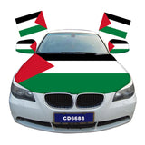 Palestine flags car Hood cover