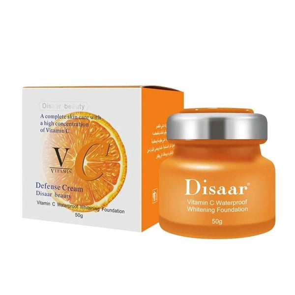 Disaar Beauty Vitamin C Whitening Foundation Cream - 50gm