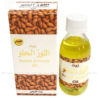 Sweet Almond Oil Natural Sothe Soften Skin Hair Length Treatment by Baqais 125ml
